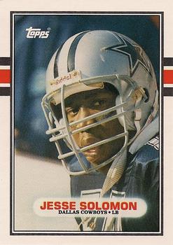 1989 Topps Traded #57T Jesse Solomon Front