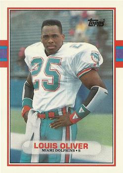 1989 Topps Traded #15T Louis Oliver Front