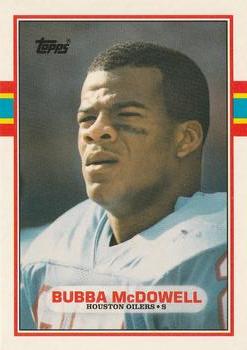 1989 Topps Traded #19T Bubba McDowell Front