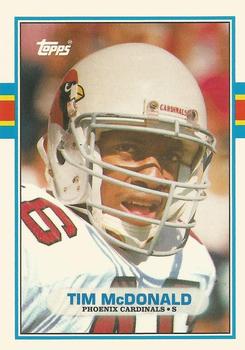 1989 Topps Traded #21T Tim McDonald Front