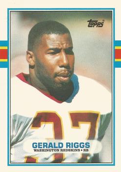 1989 Topps Traded #27T Gerald Riggs Front