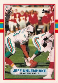 1989 Topps Traded #36T Jeff Uhlenhake Front