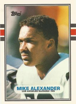 1989 Topps Traded #43T Mike Alexander Front