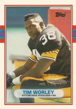 1989 Topps Traded #44T Tim Worley Front
