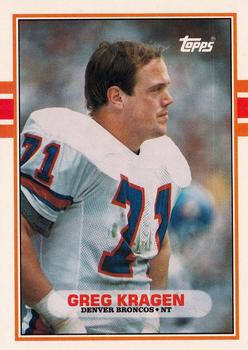 1989 Topps Traded #58T Greg Kragen Front