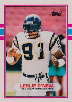 1989 Topps Traded #73T Leslie O'Neal Front