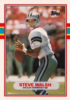 1989 Topps Traded #75T Steve Walsh Front