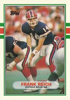 1989 Topps Traded #81T Frank Reich Front