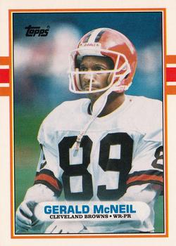 1989 Topps Traded #88T Gerald McNeil Front