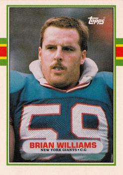 1989 Topps Traded #92T Brian Williams Front