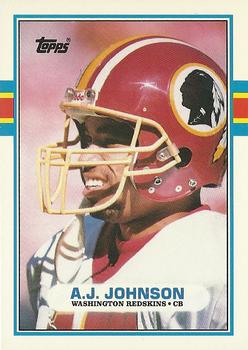 1989 Topps Traded #96T A.J. Johnson Front