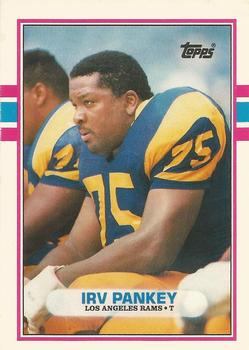1989 Topps Traded #111T Irv Pankey Front