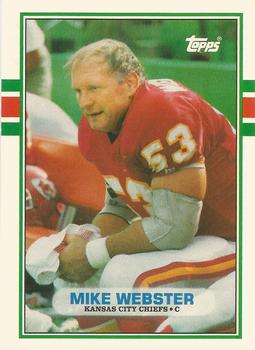 1989 Topps Traded #131T Mike Webster Front