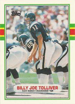 1989 Topps Traded #86T Billy Joe Tolliver Front
