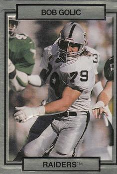 1990 Action Packed #127 Bob Golic Front