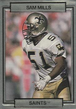 1990 Action Packed #179 Sam Mills Front