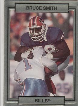 1990 Action Packed #19 Bruce Smith Front