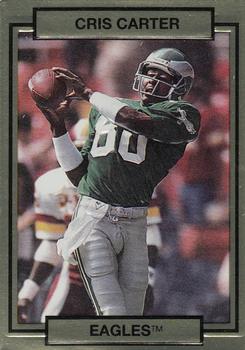 1990 Action Packed #204 Cris Carter Front