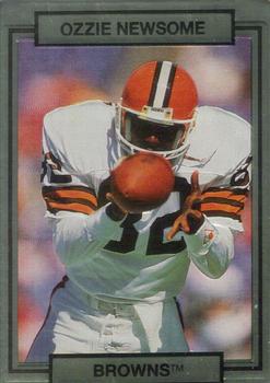 1990 Action Packed #48 Ozzie Newsome Front