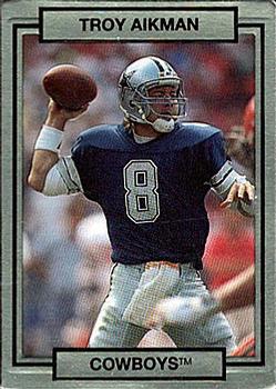 1990 Action Packed #51 Troy Aikman Front