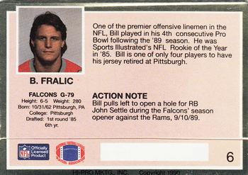 Bill Fralic, star lineman for Pitt and Falcons, dies at 56