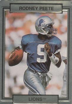 1990 Action Packed #77 Rodney Peete Front