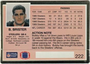 1990 Action Packed #222 Bubby Brister Back