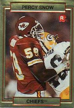 1990 Action Packed Rookie/Update #26 Percy Snow Front
