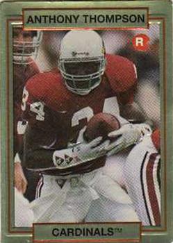 1990 Action Packed Rookie/Update #51 Anthony Thompson Front