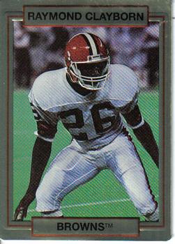 1990 Action Packed Rookie/Update #79 Raymond Clayborn Front