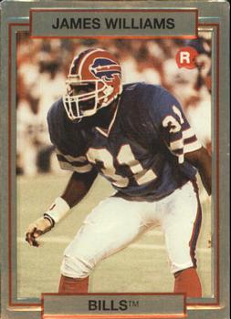 1990 Action Packed Rookie/Update #3 James Williams Front