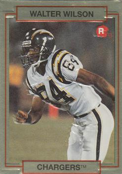 1990 Action Packed Rookie/Update #24 Walter Wilson Front