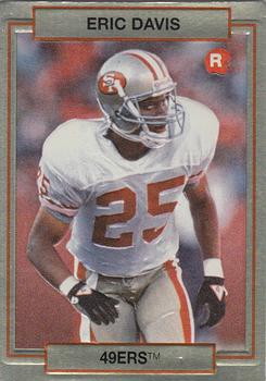 1990 Action Packed Rookie/Update #41 Eric Davis Front