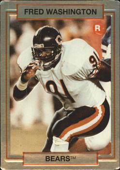 1990 Action Packed Rookie/Update #42 Fred Washington Front