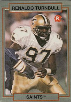1990 Action Packed Rookie/Update #64 Renaldo Turnbull Front