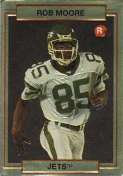 1990 Action Packed Rookie/Update #8 Rob Moore Front