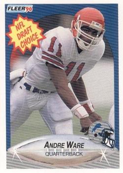 1990 Fleer #103 Andre Ware Front