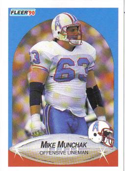 1990 Fleer #134 Mike Munchak Front