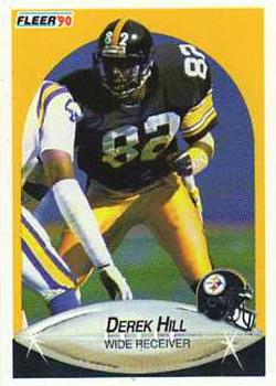 1990 Fleer #142 Derek Hill Front