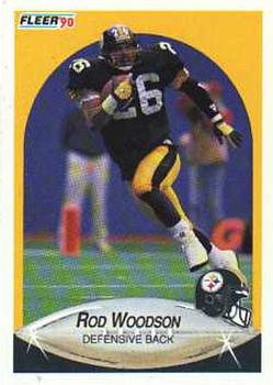 1990 Fleer #152 Rod Woodson Front