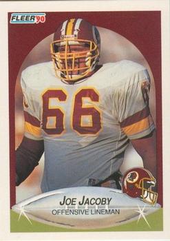 1990 Fleer #157 Joe Jacoby Front