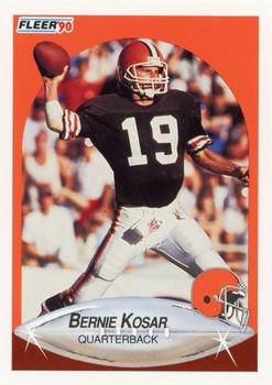 1990 Fleer #51 Bernie Kosar Front