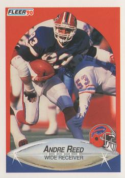 1990 Fleer #119 Andre Reed Front