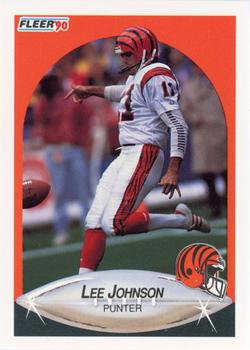 1990 Fleer #217 Lee Johnson Front
