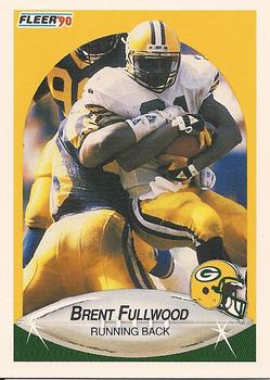 1990 Fleer #171 Brent Fullwood Front