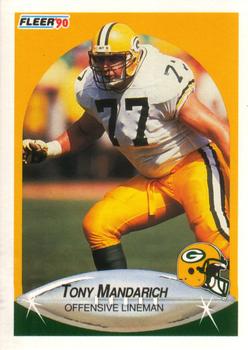 1990 Fleer #176 Tony Mandarich Front
