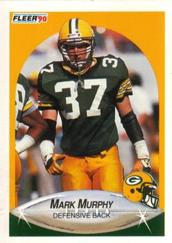 1990 Fleer #177 Mark Murphy Front