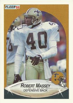 1990 Fleer #193 Robert Massey Front
