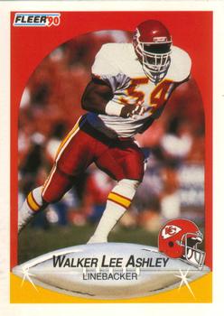 1990 Fleer #198 Walker Lee Ashley Front