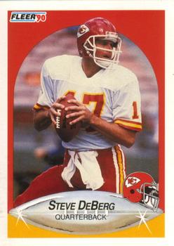 1990 Fleer #199 Steve DeBerg Front